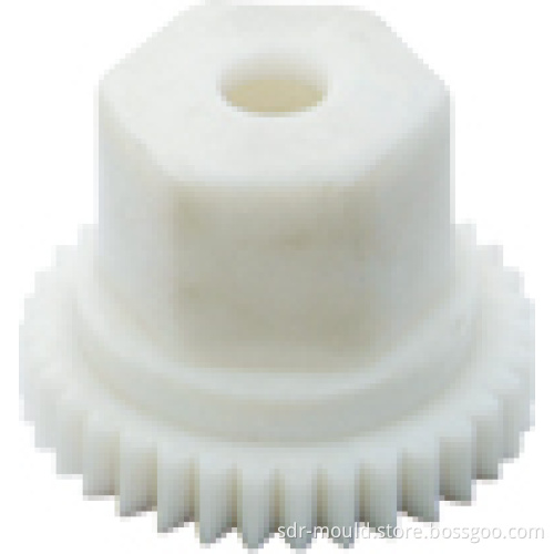 White Plastic Gears Mould for Automotive Parts